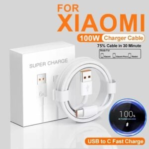 Xiaomi 100W 6A USB Type C Cable